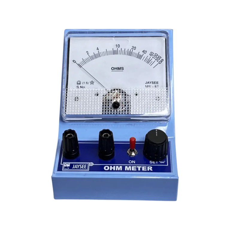 Analog ohm meter shunt type