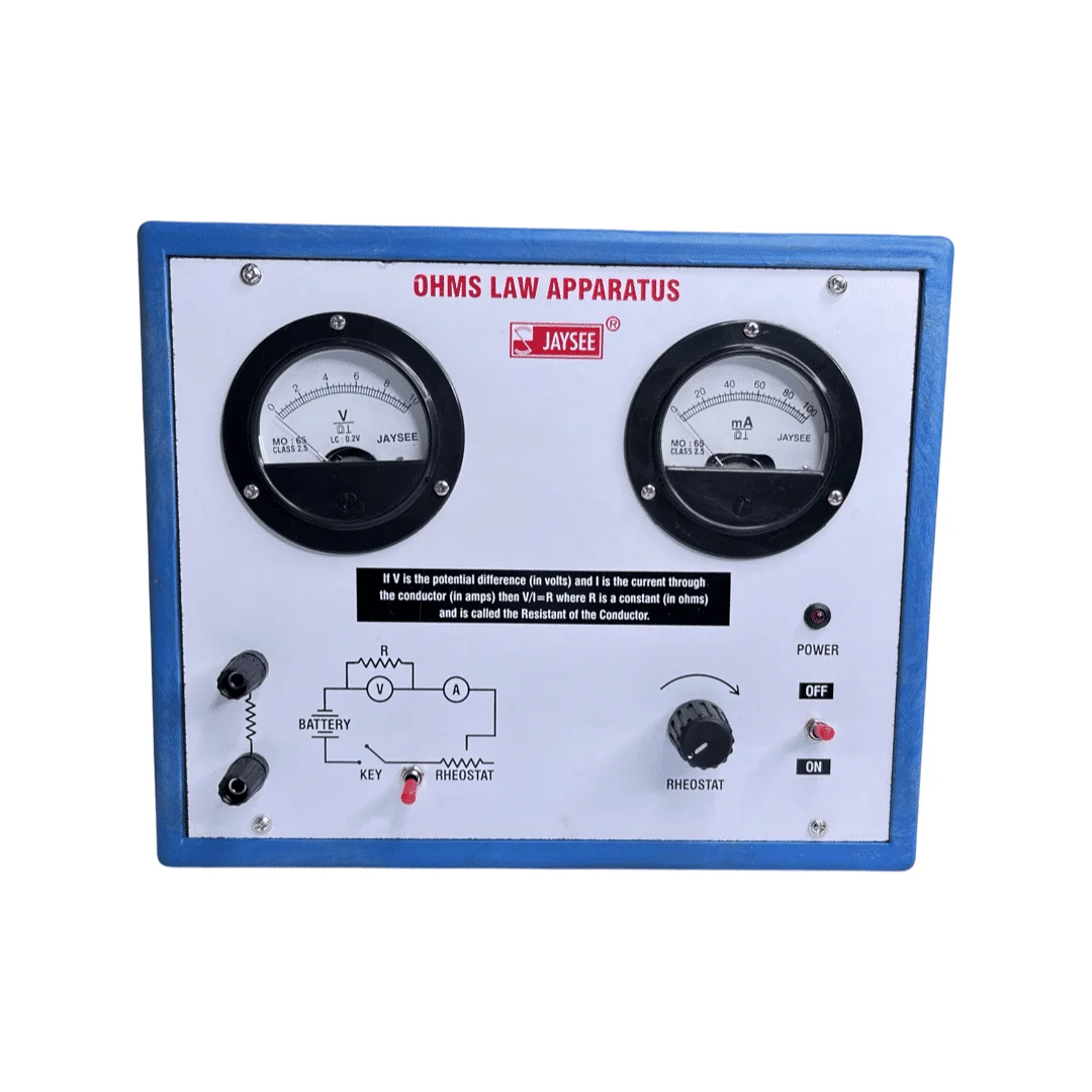 jaysee ohm's law apparatus with power supply experiment