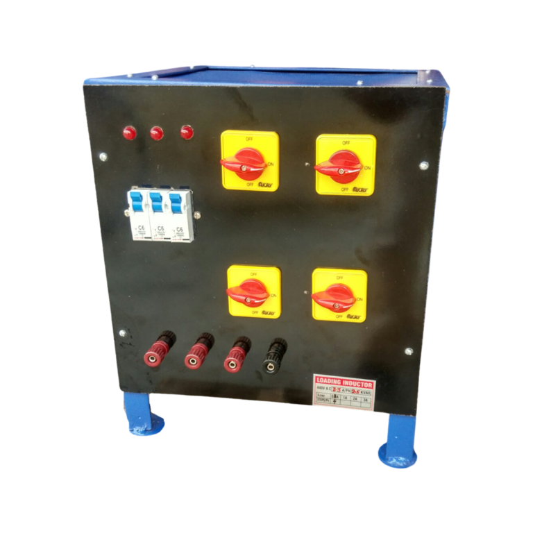 jaysee loading inductor bank 2.5kvar 440v AC three phase