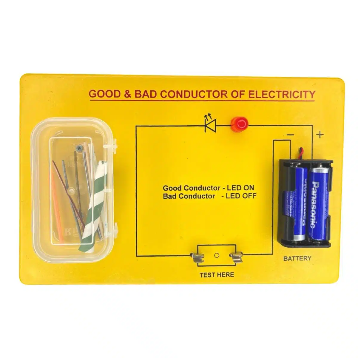 Good and Bad Conductor of Electricity Kit