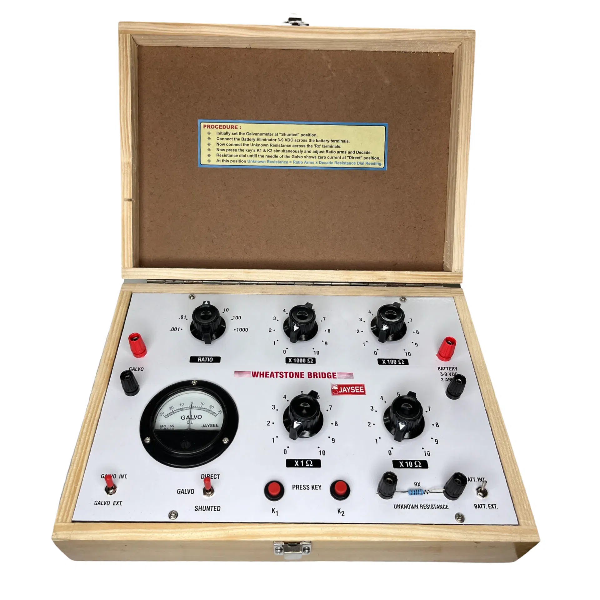 Wheatstone Bridge Apparatus