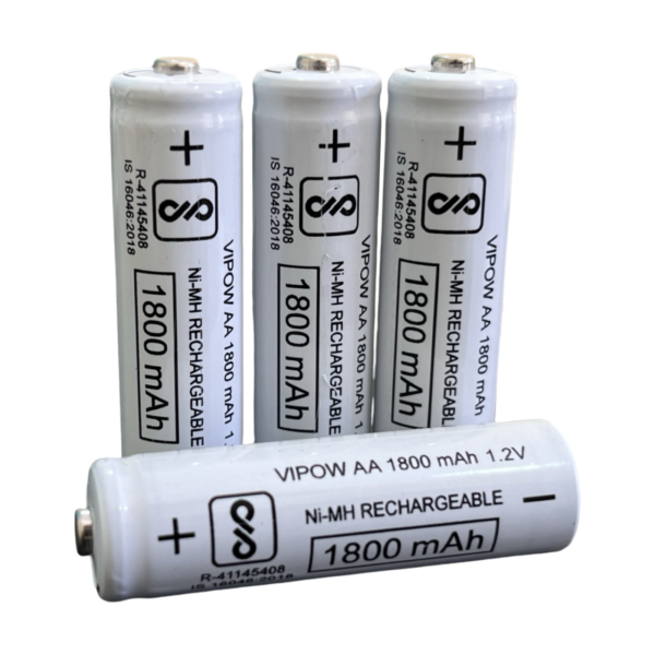 Vipow AA Rechargeable Battery 1.2V 1800mAh