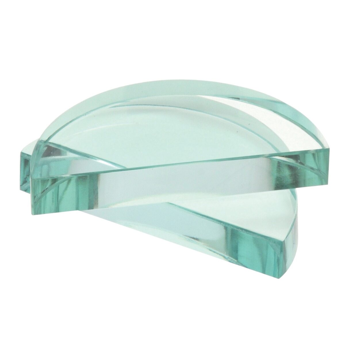 Semi Circular Glass Slab