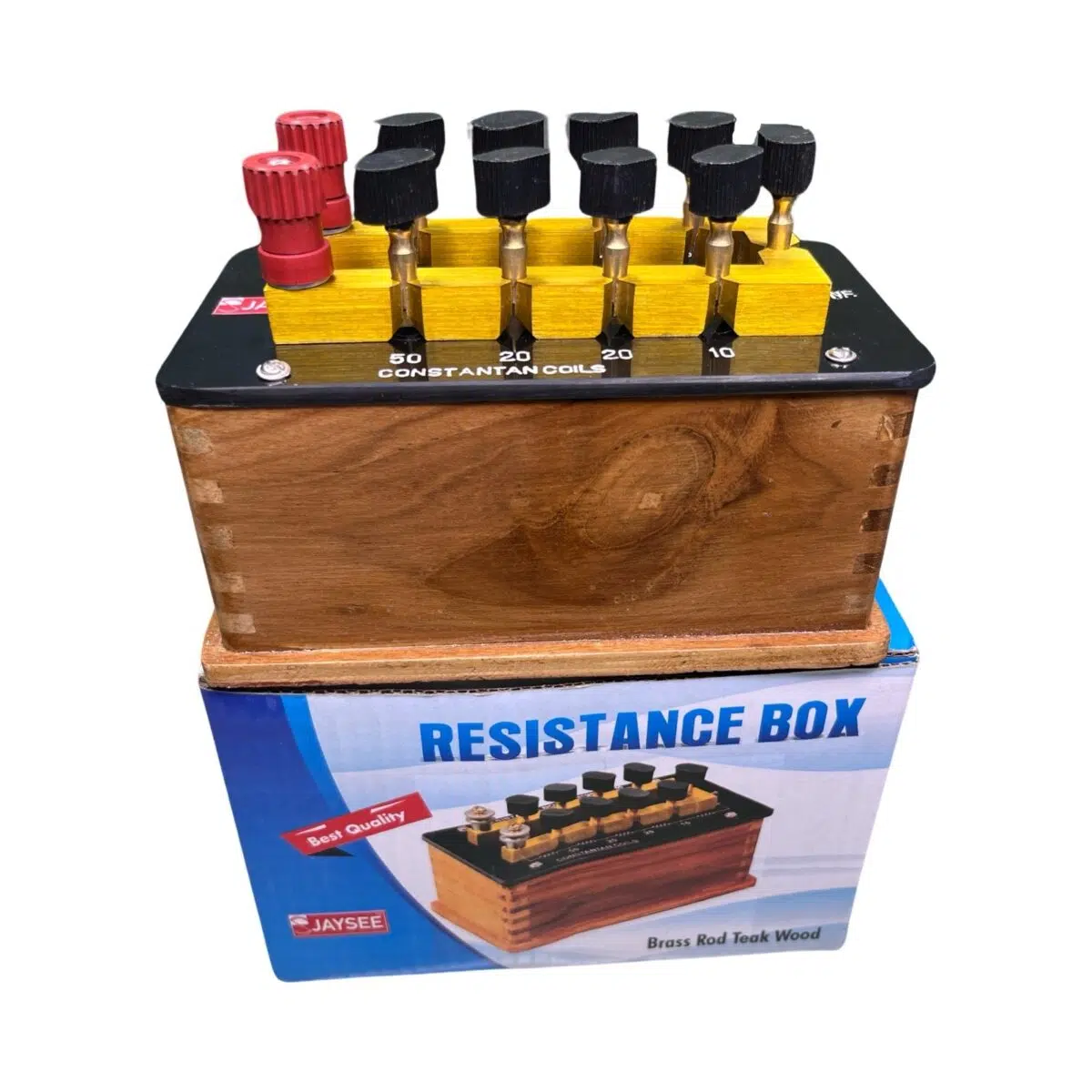 Resistance Box 50 ohms plug type