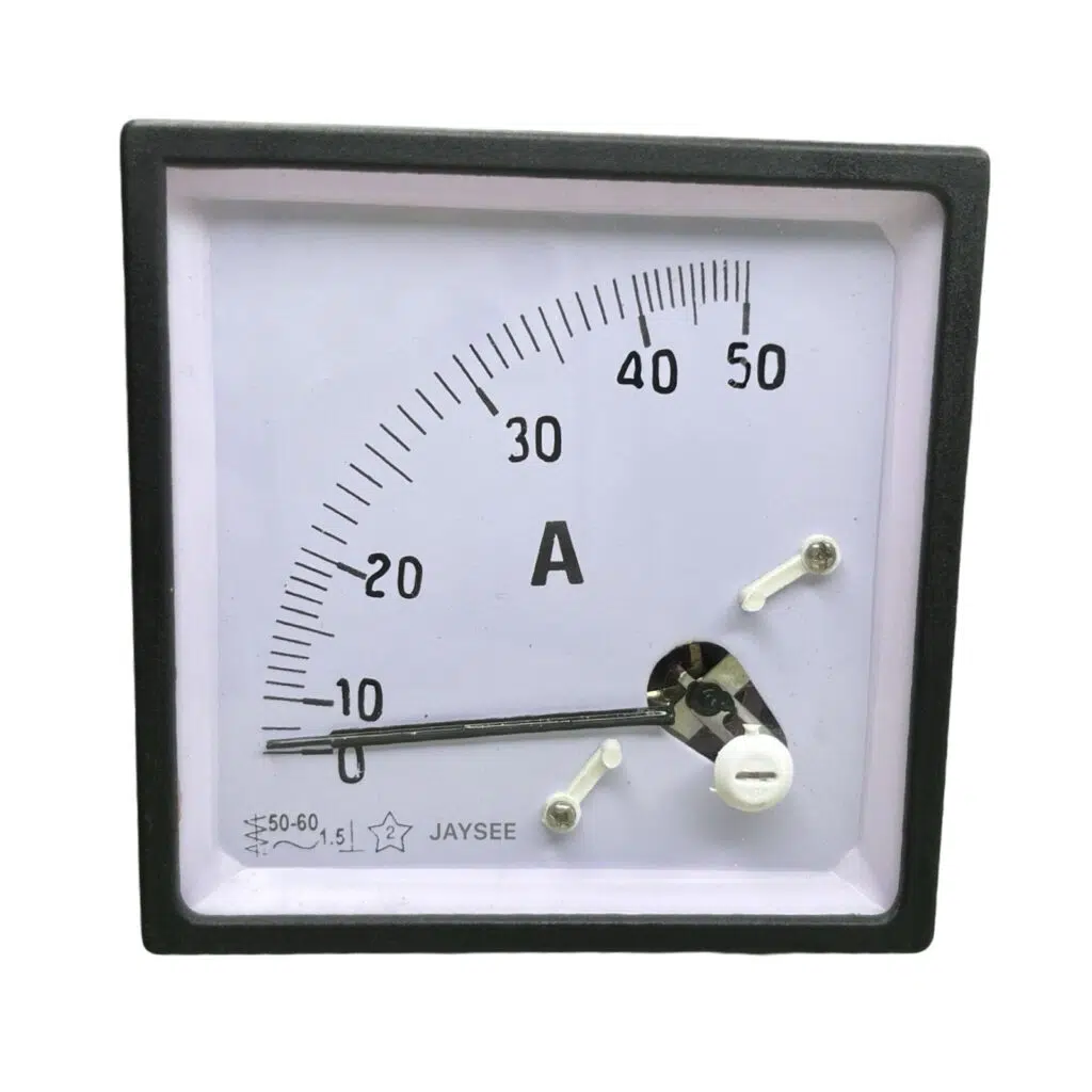 Analog Ammeter Panel Type 5A AC DC