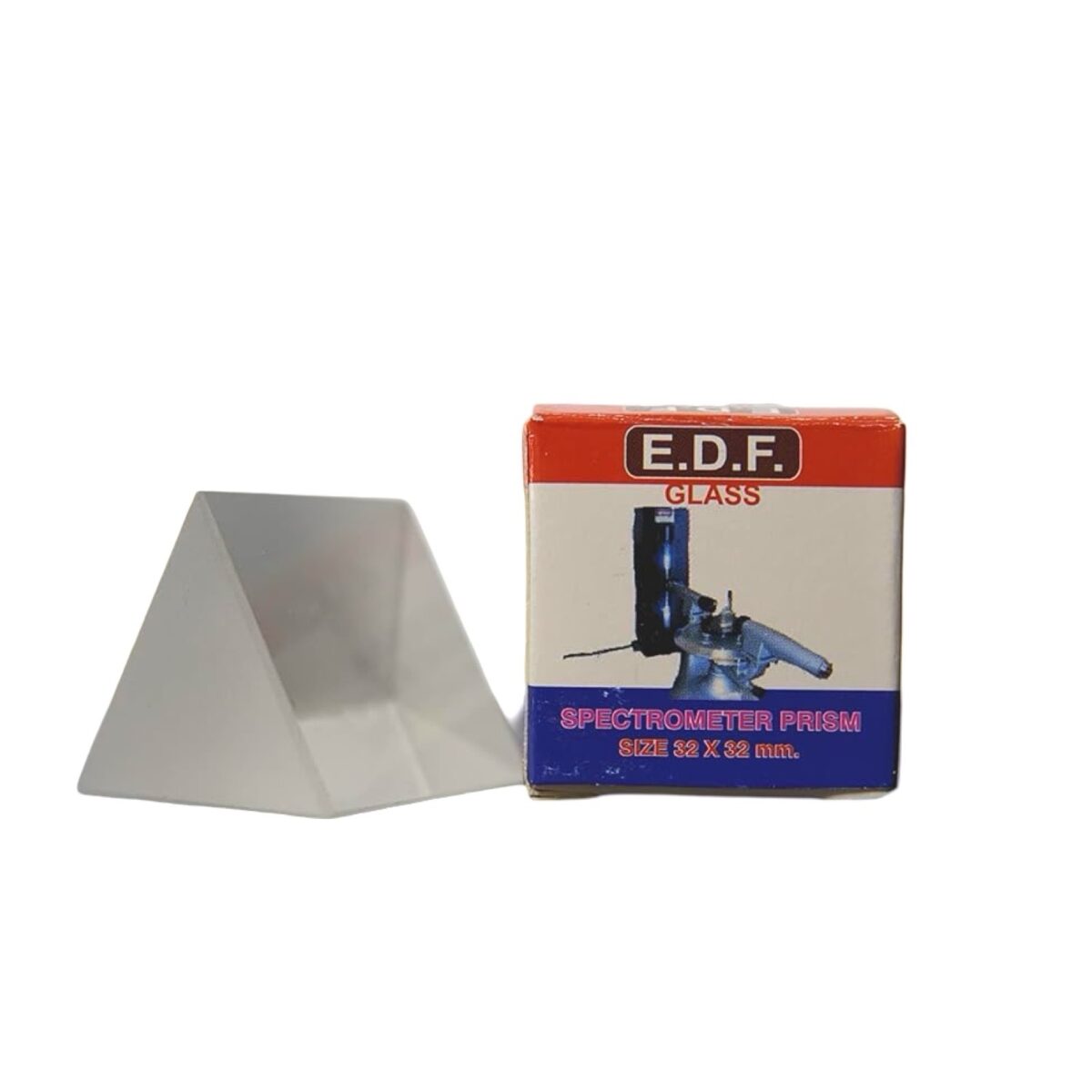 E.D.F Spectrometer prism 32X32mm