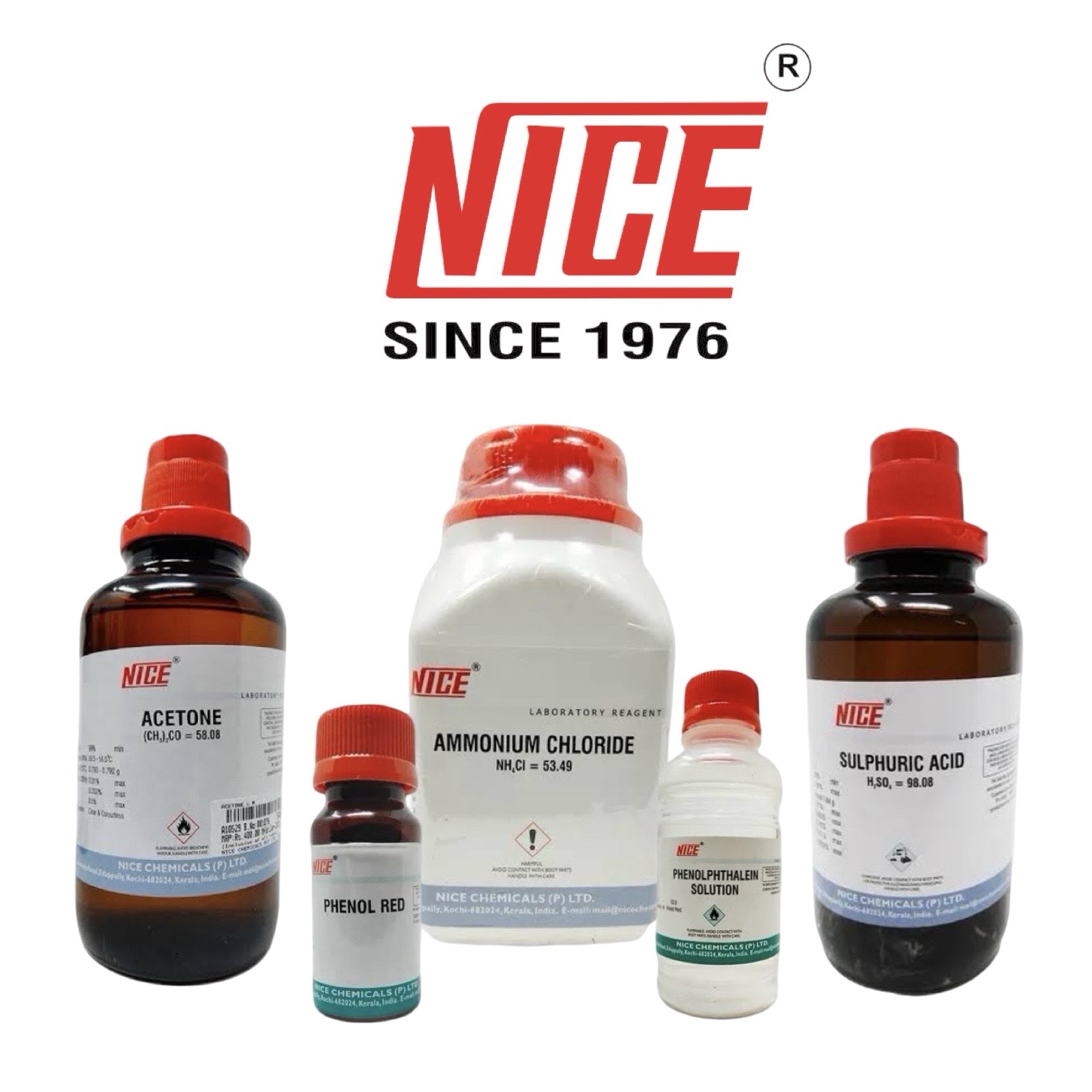 Nice chemicals Stockist in ambala