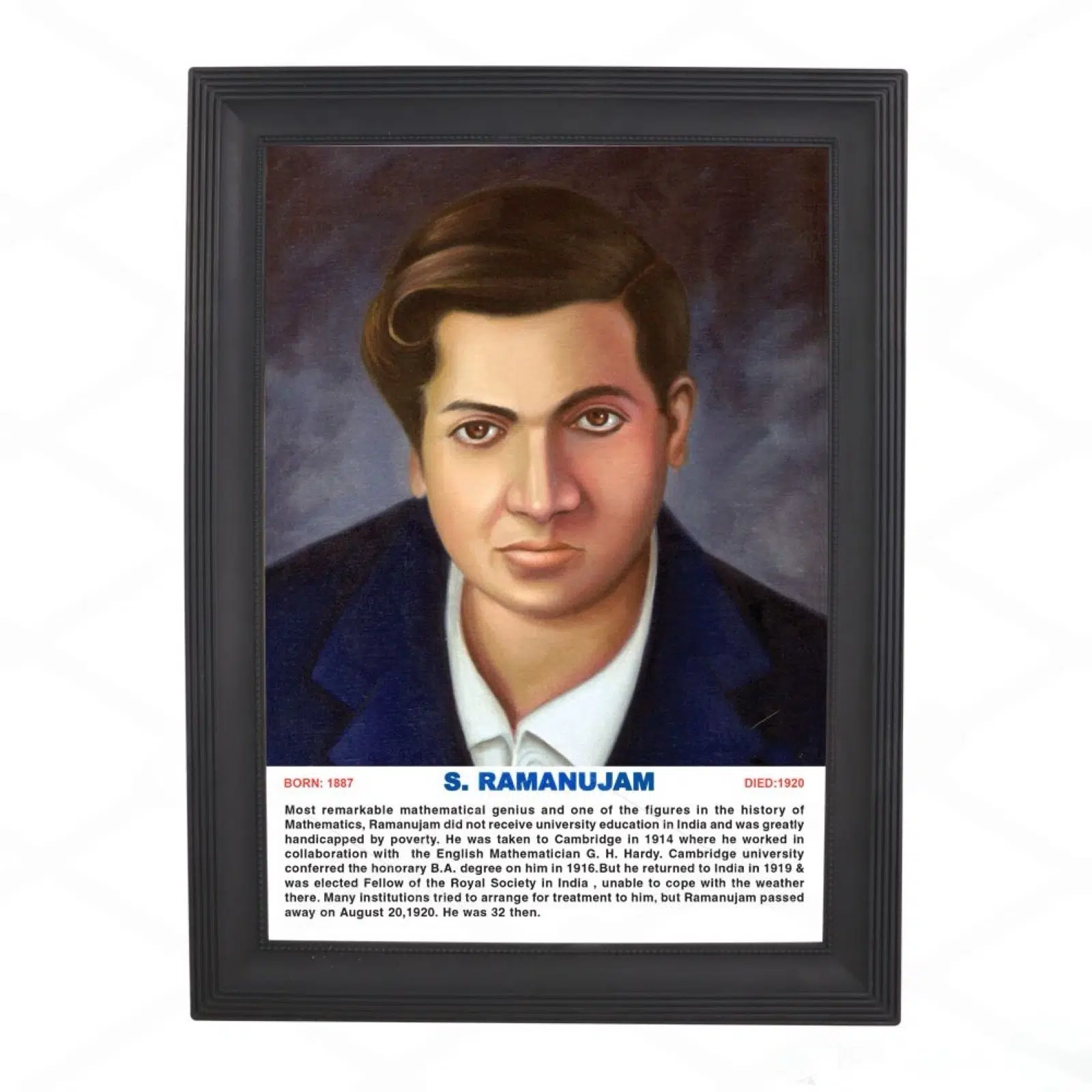 Famous Mathematicians Portrait