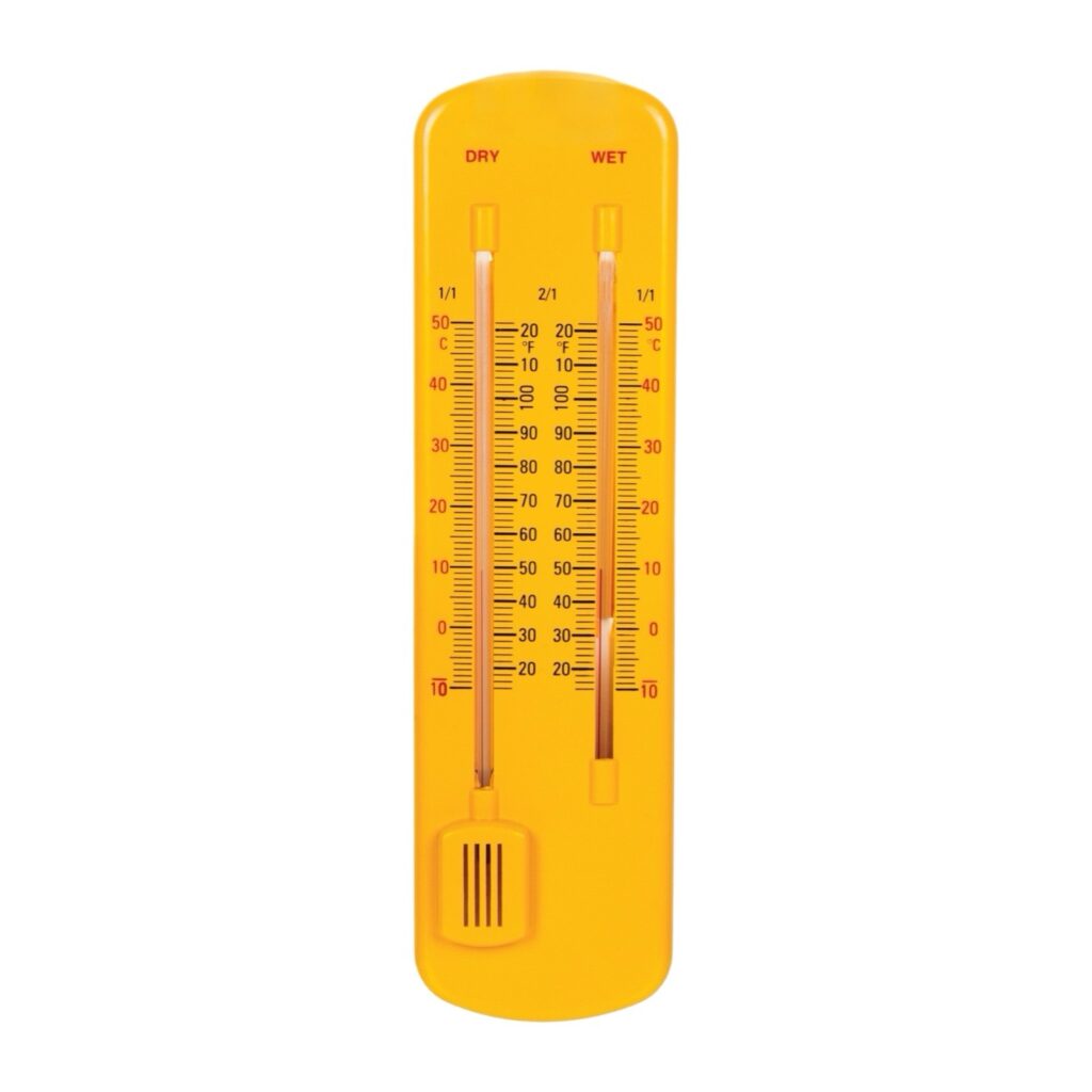 Wet and Dry Thermometer