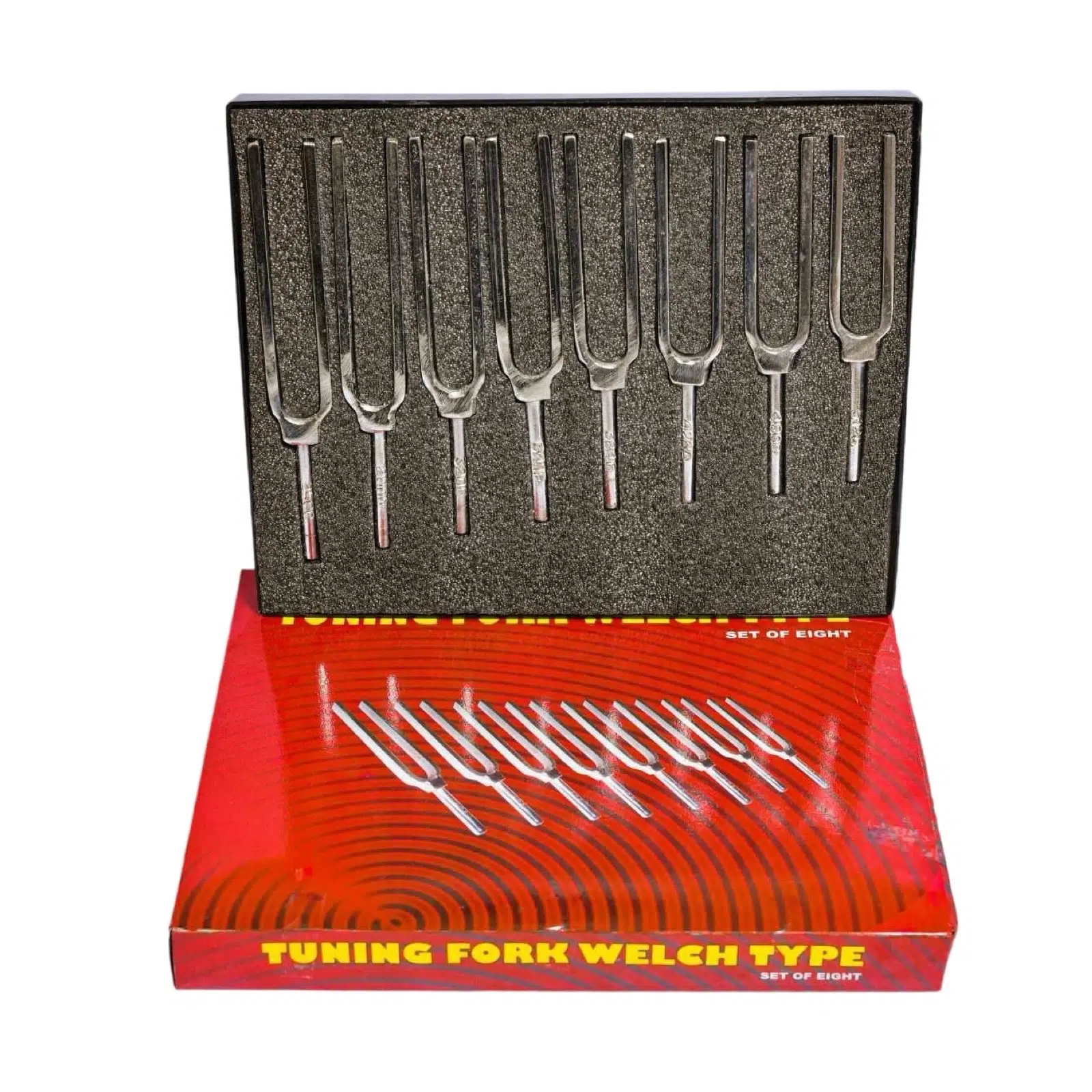 Tuning Fork Set of 8 - Welch Type