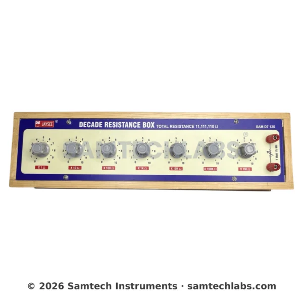 7 Decade Resistance Box Manufacturer & Supplier in Ambala, India