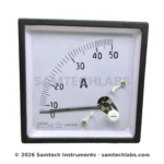 Analog Ammeter Panel Type 50A AC DC Manufacturer & Supplier in Ambala, India