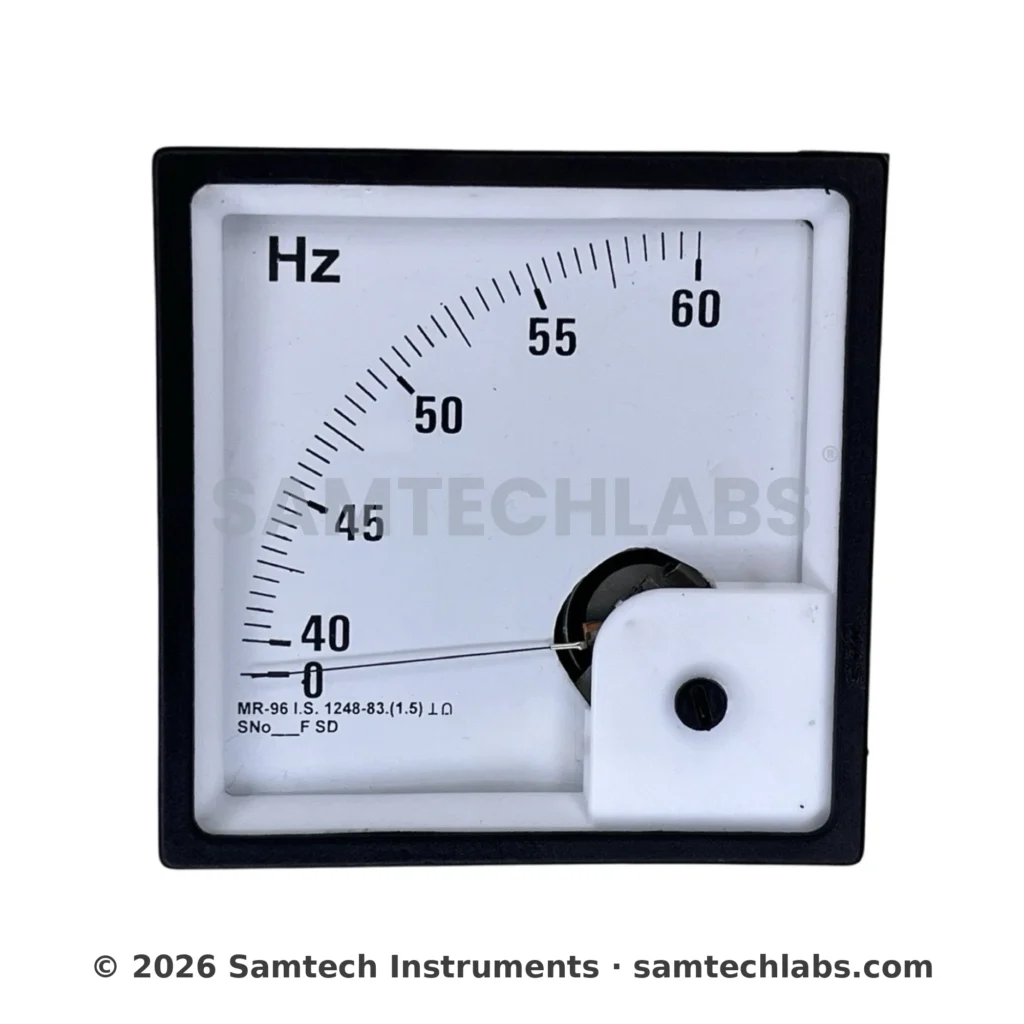 Analog Frequency Meter Manufacturer & Supplier in Ambala, India