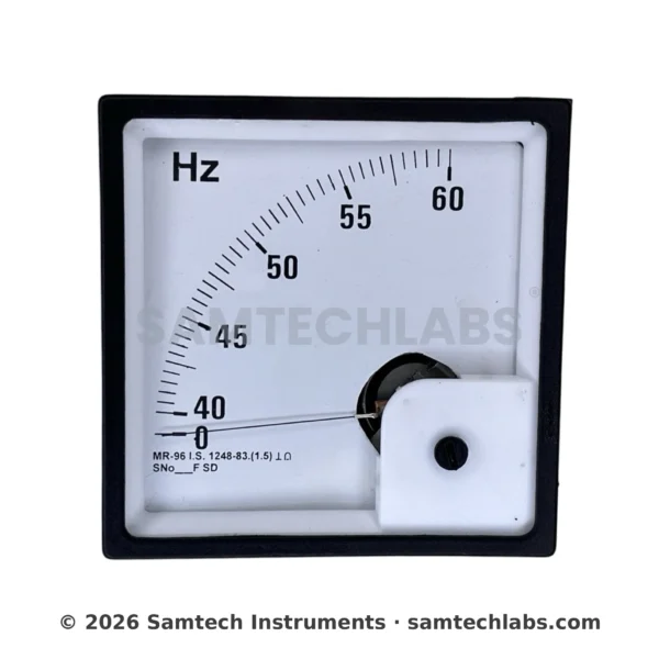 Analog Frequency Meter Manufacturer & Supplier in Ambala, India