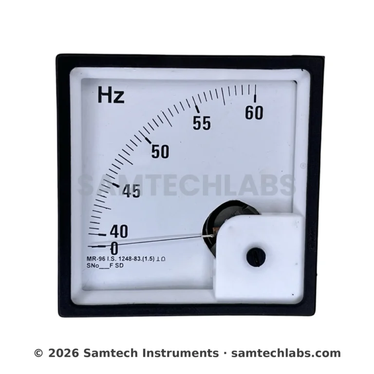 Analog Frequency Meter Manufacturer & Supplier in Ambala, India