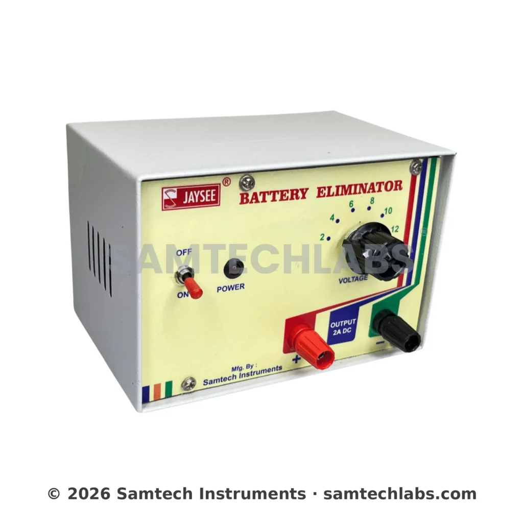 Battery Eliminator 2-12V 2A Manufacturer & Supplier in Ambala, India