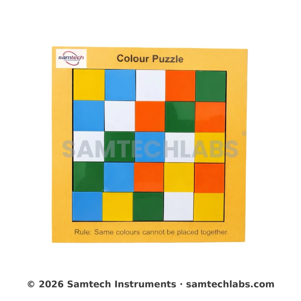 Colour Square Puzzle Manufacturer & Supplier in Ambala, India