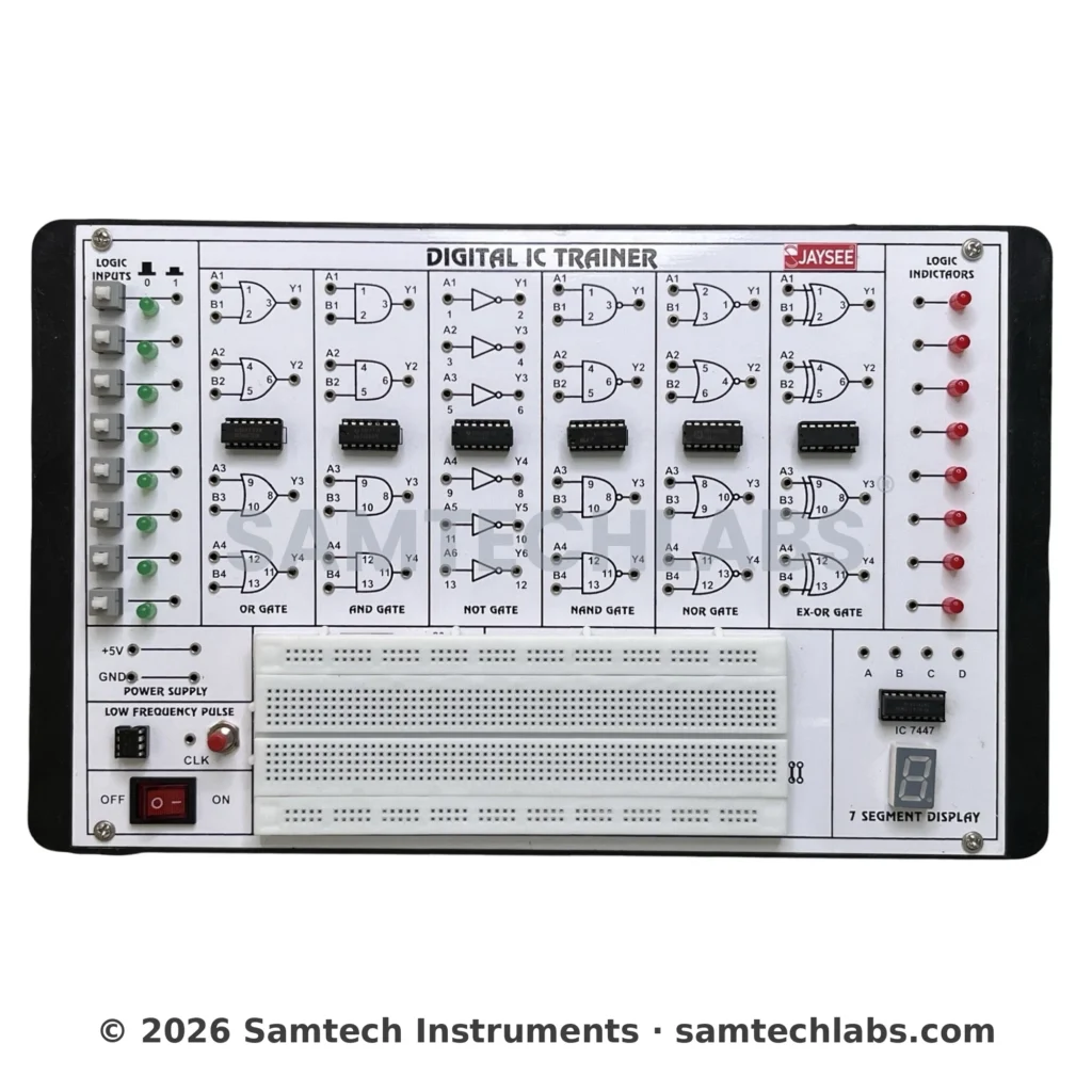 DigitaL IC Trainer Manufacturer & Supplier in Ambala, India