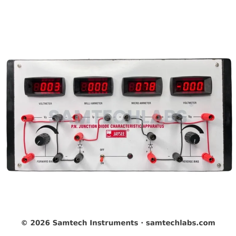 Digital PN Junction Diode Apparatus Manufacturer & Supplier in Ambala, India
