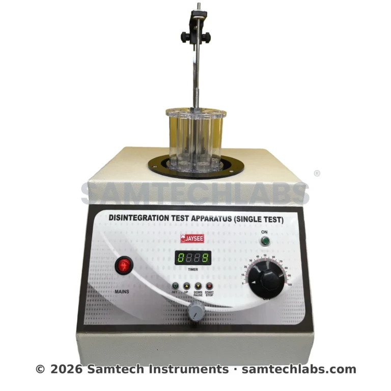 Digital Tablet Disintegration Test Apparatus Manufacturer & Supplier in Ambala, India