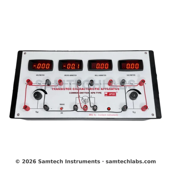 Digital Transistor Characteristics Apparatus Manufacturer & Supplier in Ambala, India