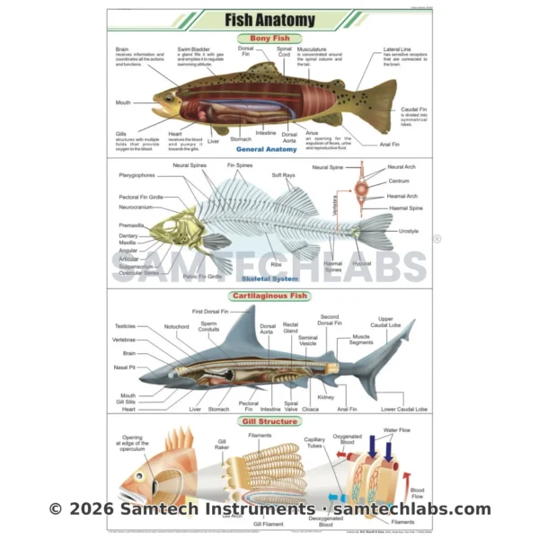 Fish Anatomy Chart Manufacturer & Supplier in Ambala, India