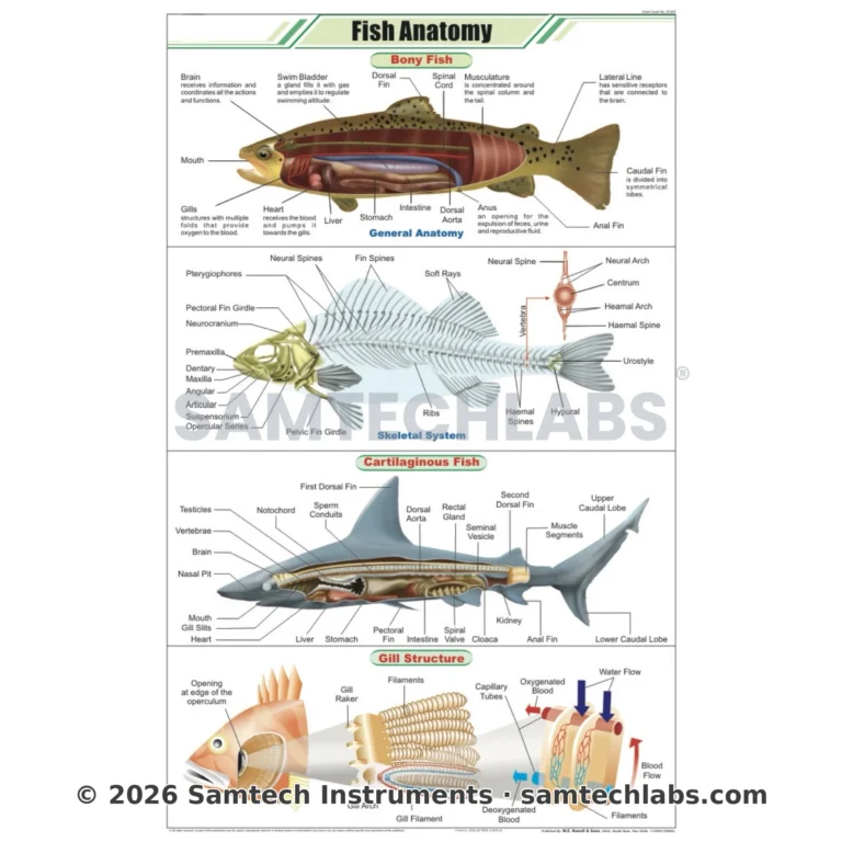 Fish Anatomy Chart Manufacturer & Supplier in Ambala, India