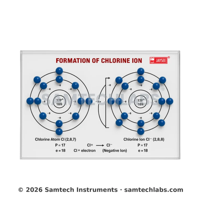 Formation of Chlorine Ion Model Manufacturer & Supplier in Ambala, India