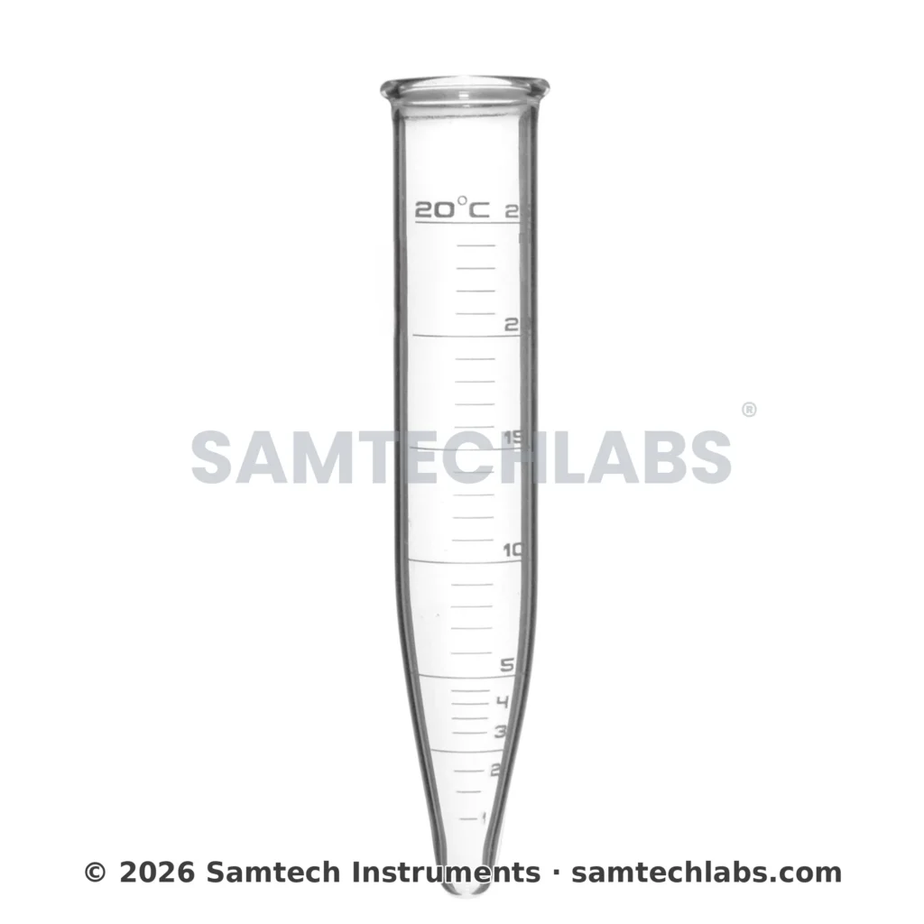 Glass Centrifuge Tube Manufacturer & Supplier in Ambala, India