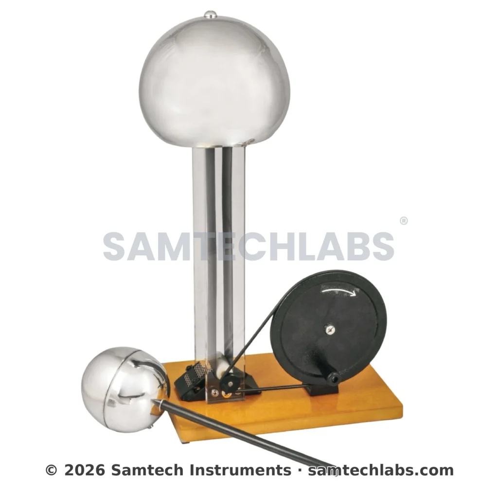 Hand Driven Van De Graaff Generator Manufacturer & Supplier in Ambala, India