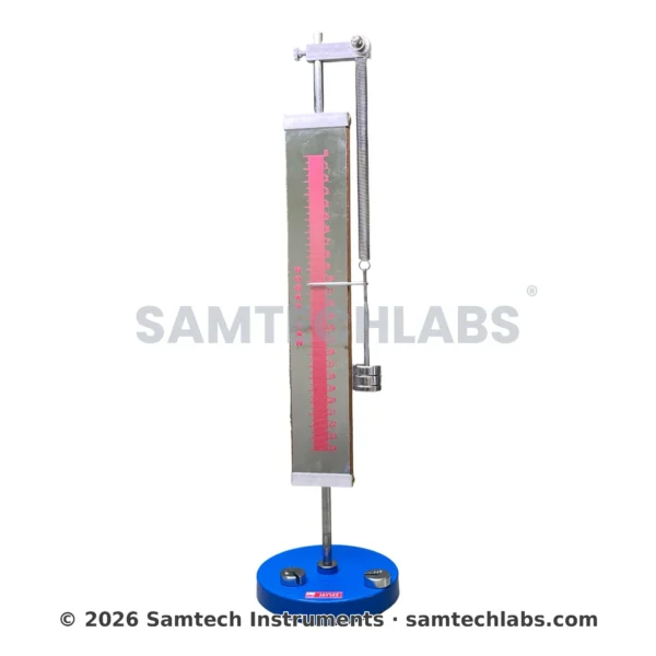 Hooke’s Law Apparatus Manufacturer & Supplier in Ambala, India