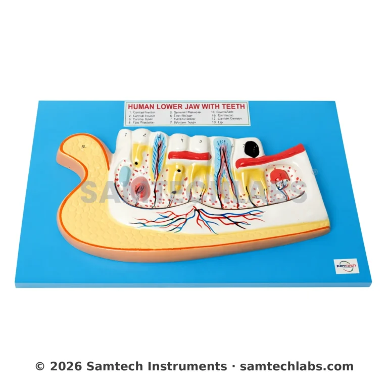 Human Lower Jaw with Teeth Model Manufacturer & Supplier in Ambala, India