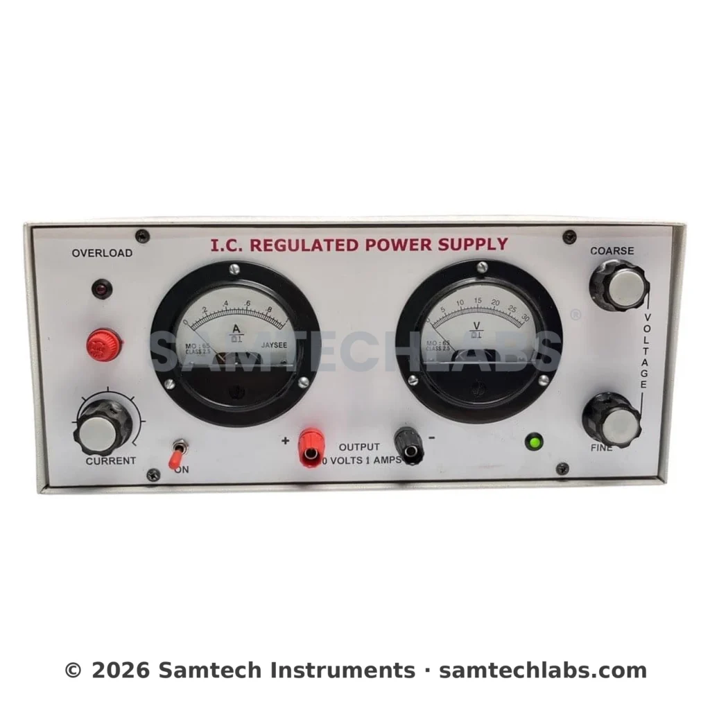 IC Regulated Power Supply 30V 1A Manufacturer & Supplier in Ambala, India