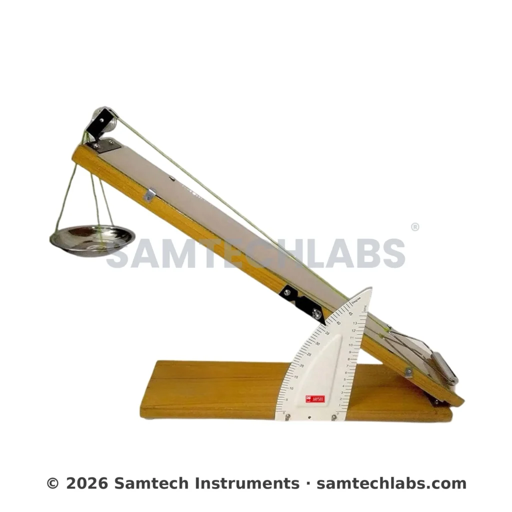 Inclined Plane Apparatus Manufacturer & Supplier in Ambala, India