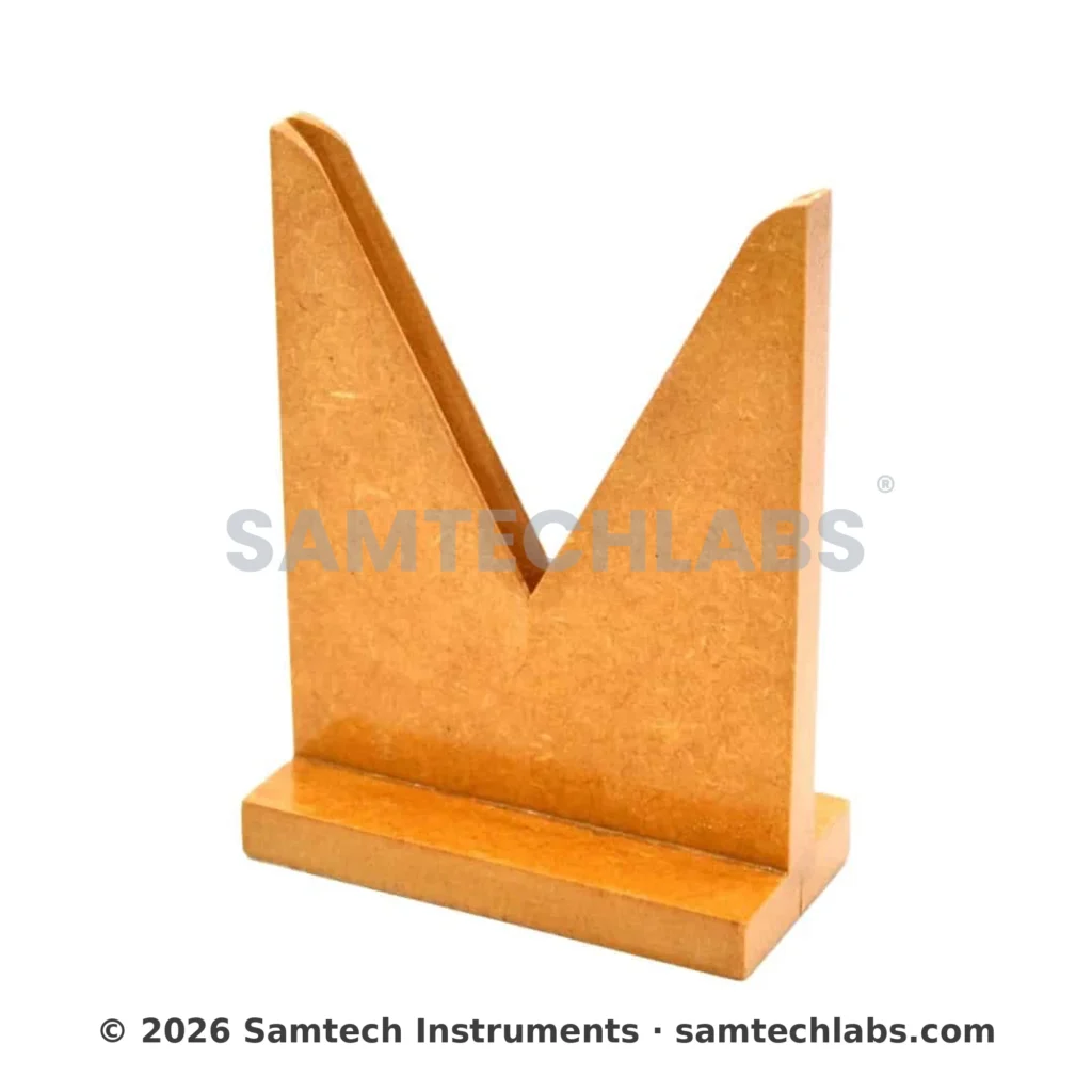 Lens Holder V Shape Wooden Manufacturer & Supplier in Ambala, India