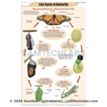 Life History of Butterfly Chart Manufacturer & Supplier in Ambala, India