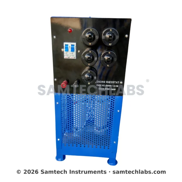 Loading Rheostat 1.2KW Bank Manufacturer & Supplier in Ambala, India