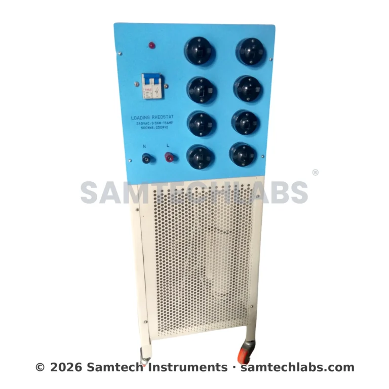 Loading Rheostat 3.5KW Bank Manufacturer & Supplier in Ambala, India