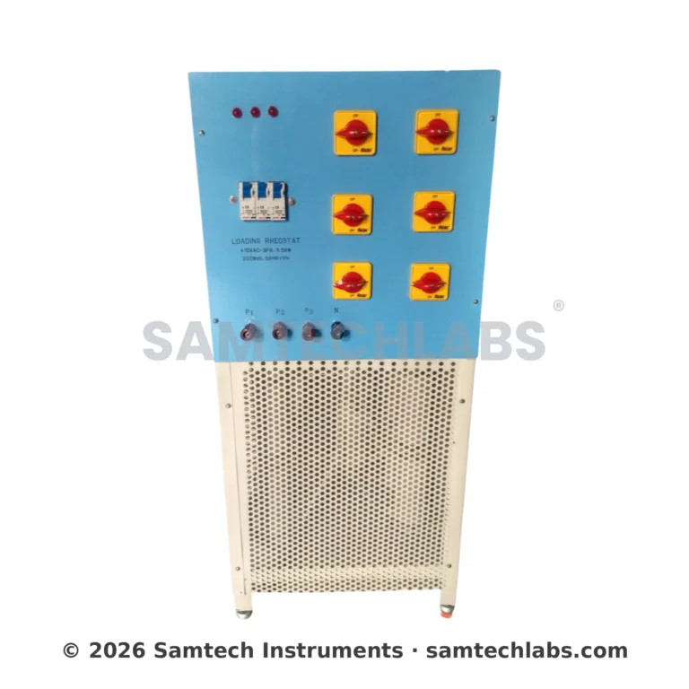 Loading Rheostat 3.5KW Bank Three Phase Manufacturer & Supplier in Ambala, India