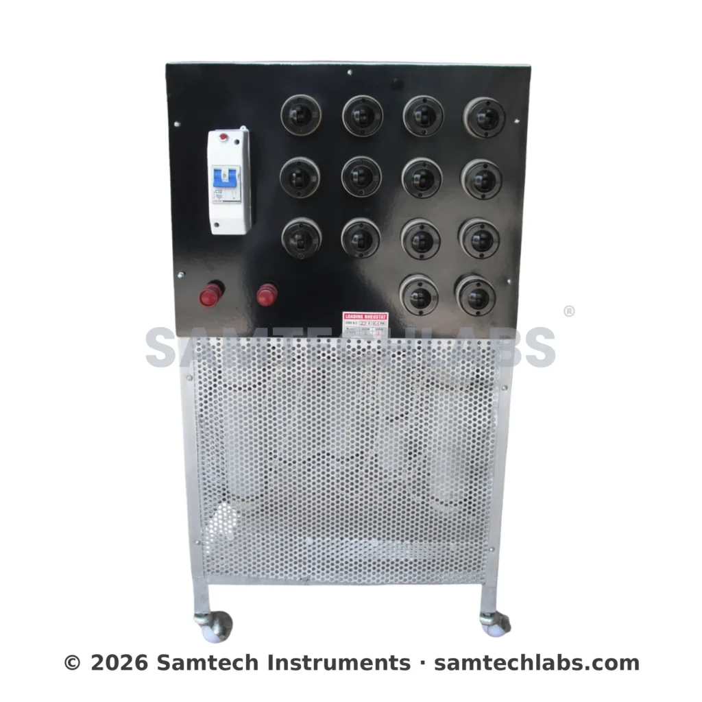Loading Rheostat 6.5KW Bank Manufacturer & Supplier in Ambala, India