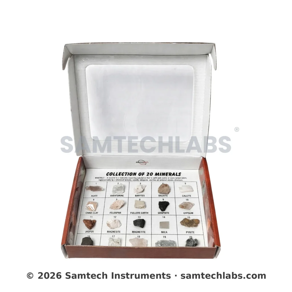 Minerals Set of 20 Manufacturer & Supplier in Ambala, India