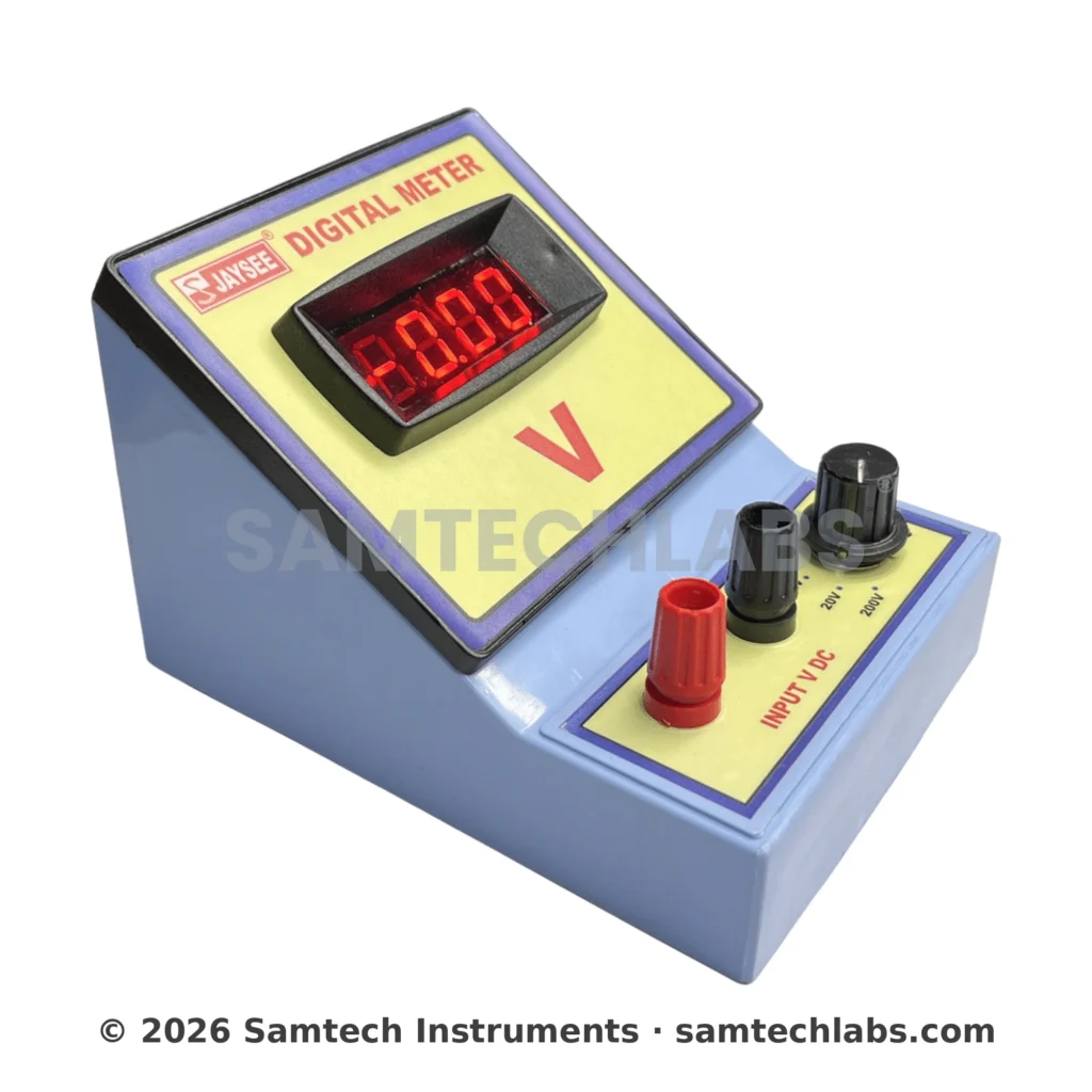 Multi Range Digital Voltmeter Manufacturer & Supplier in Ambala, India