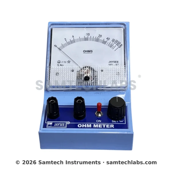 Ohm Meter Shunt Type Analog