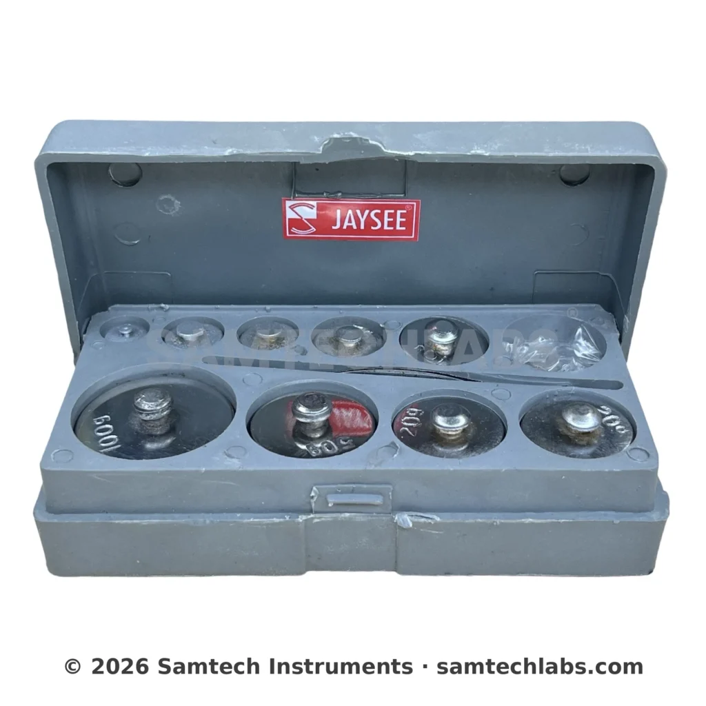 Physical Weight Box Iron 100gm Manufacturer & Supplier in Ambala, India