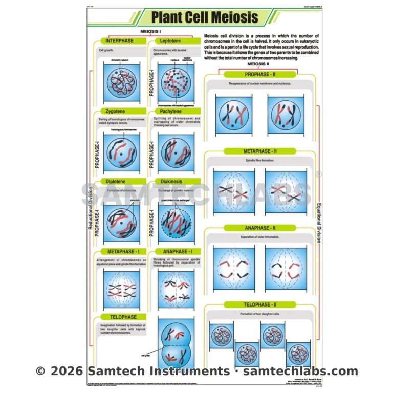 Plant Cell Meiosis Chart Manufacturer & Supplier in Ambala, India