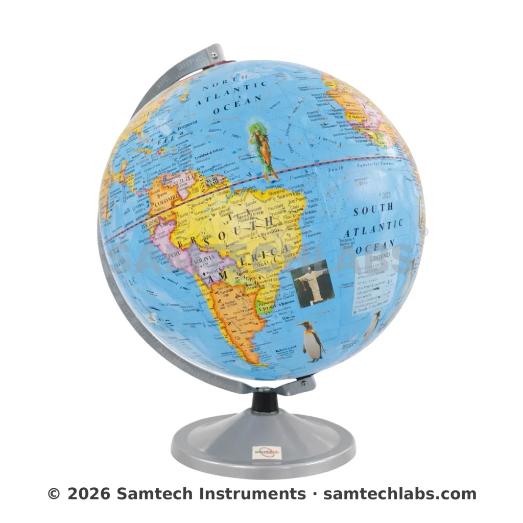 Political World Globe Manufacturer & Supplier in Ambala, India