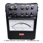 Portable Analog Wattmeter Manufacturer & Supplier in Ambala, India