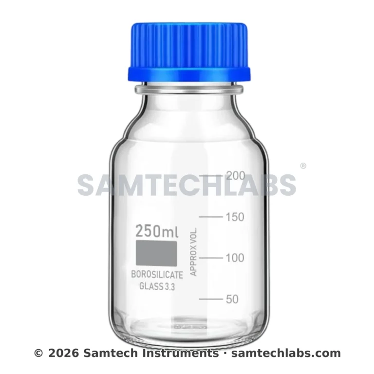 Reagent Bottle with Screw Cap Manufacturer & Supplier in Ambala, India