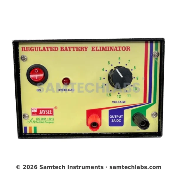 IC Regulated Battery Eliminator 1.5-12V 2A