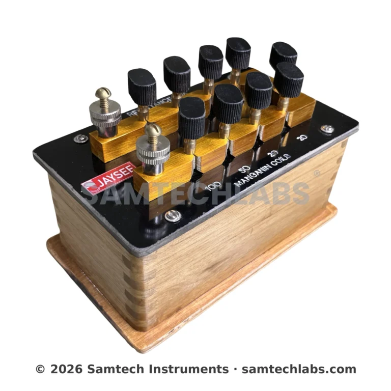 Resistance Box 100 Ohms Manufacturer & Supplier in Ambala, India
